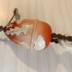 Opaline glass pendant light