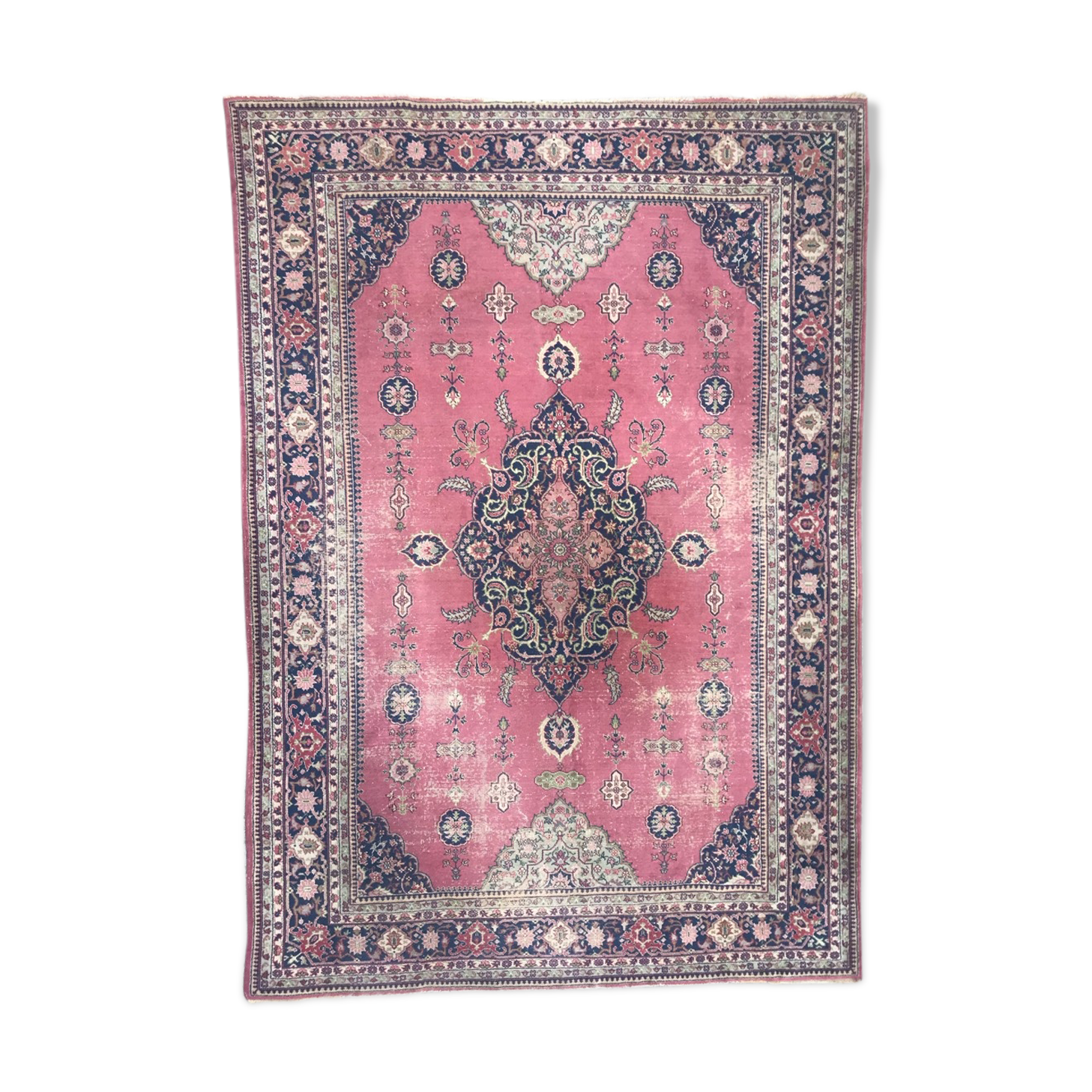 Turkish carpet former Sparta handmade 273 x 390 cm