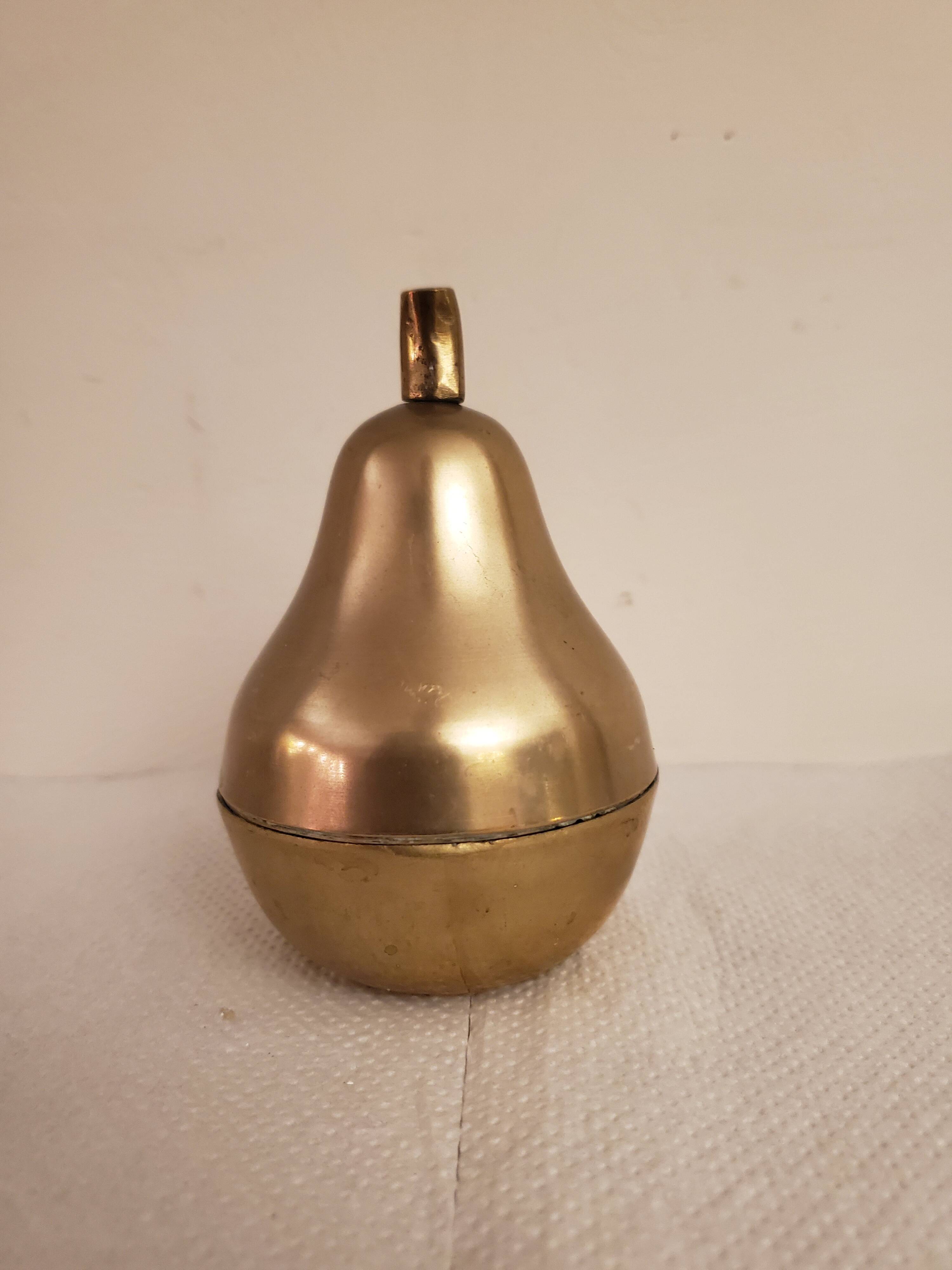 Brass pear