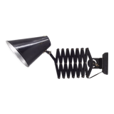 Bometal scissor accordion lamp