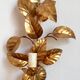 Apply gold metal sheets, Hans Kolg