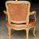 Exceptional chair stamped matthieu criaerd (circa 1750).