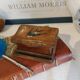 Old wooden feather box