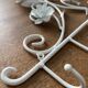 Metal wall towel rail