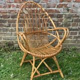 Rattan armchair
