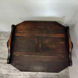 Antique table with a system