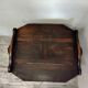 Antique table with a system
