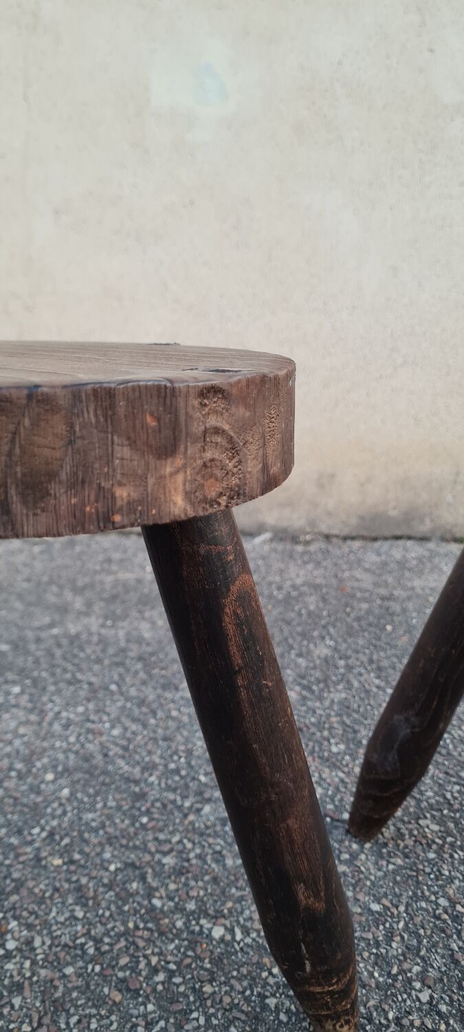 Pair of tripod stools