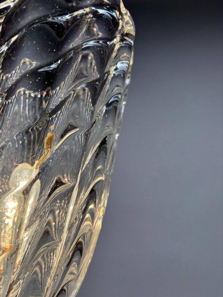Large Wall Lamps attributed to Ercole Barovier & Toso, Italy, 1940s, Set of 2