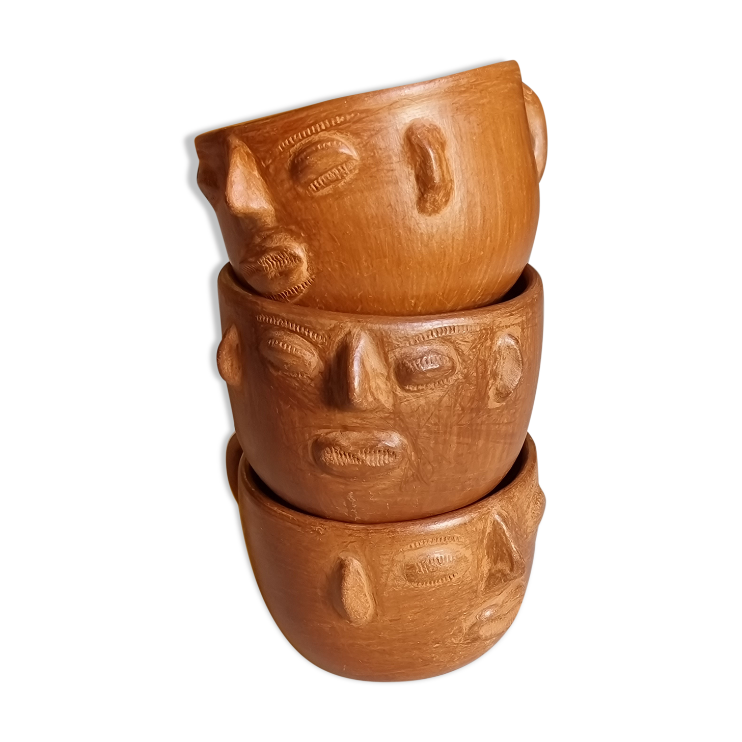Oaxaca terracotta bowls made in mexico