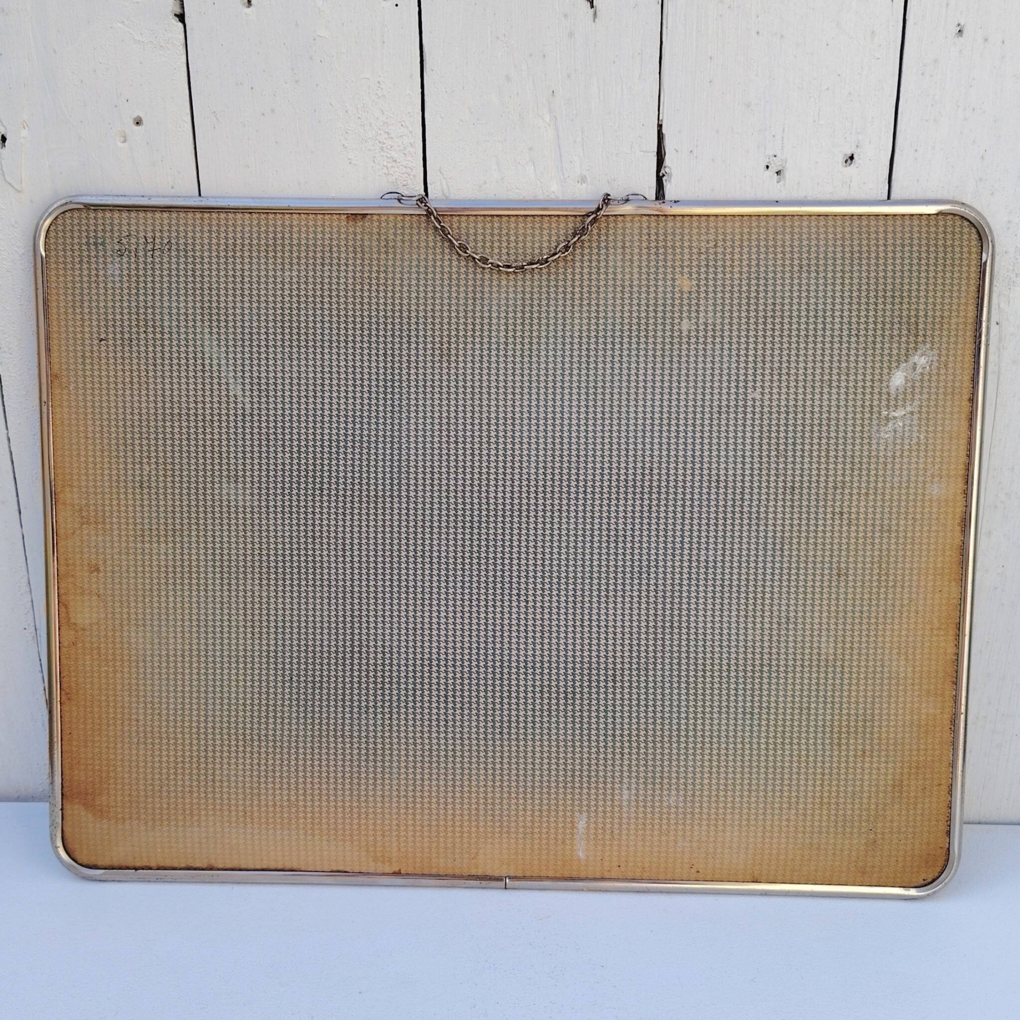Large vintage 50's simple barber mirror