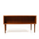 Mid Century Modern Danish Desk with Brass Handles