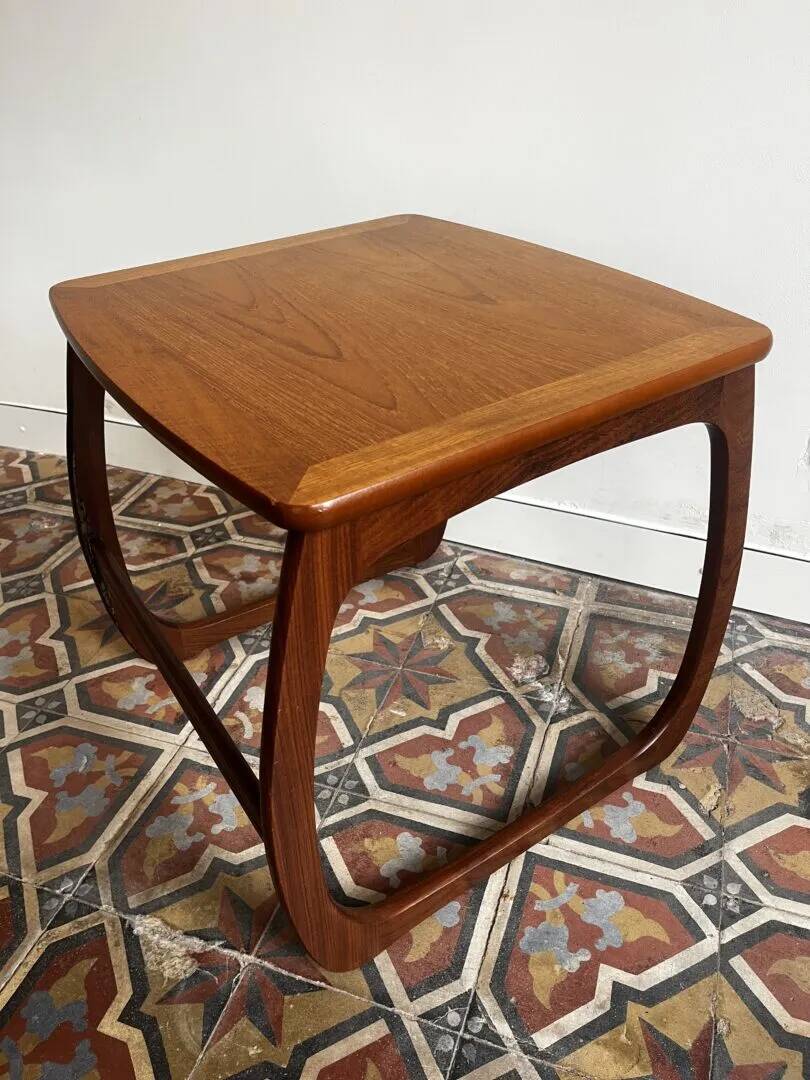 Teak nesting tables – Nathan Furniture, UK
