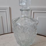 Lot de carafe et ses 6 verres à whisky années 70