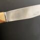Bamboo handle cheese knife