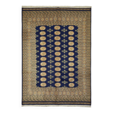 Turkish Handknotted Wool Oushak Rug 161 cm x 226 cm