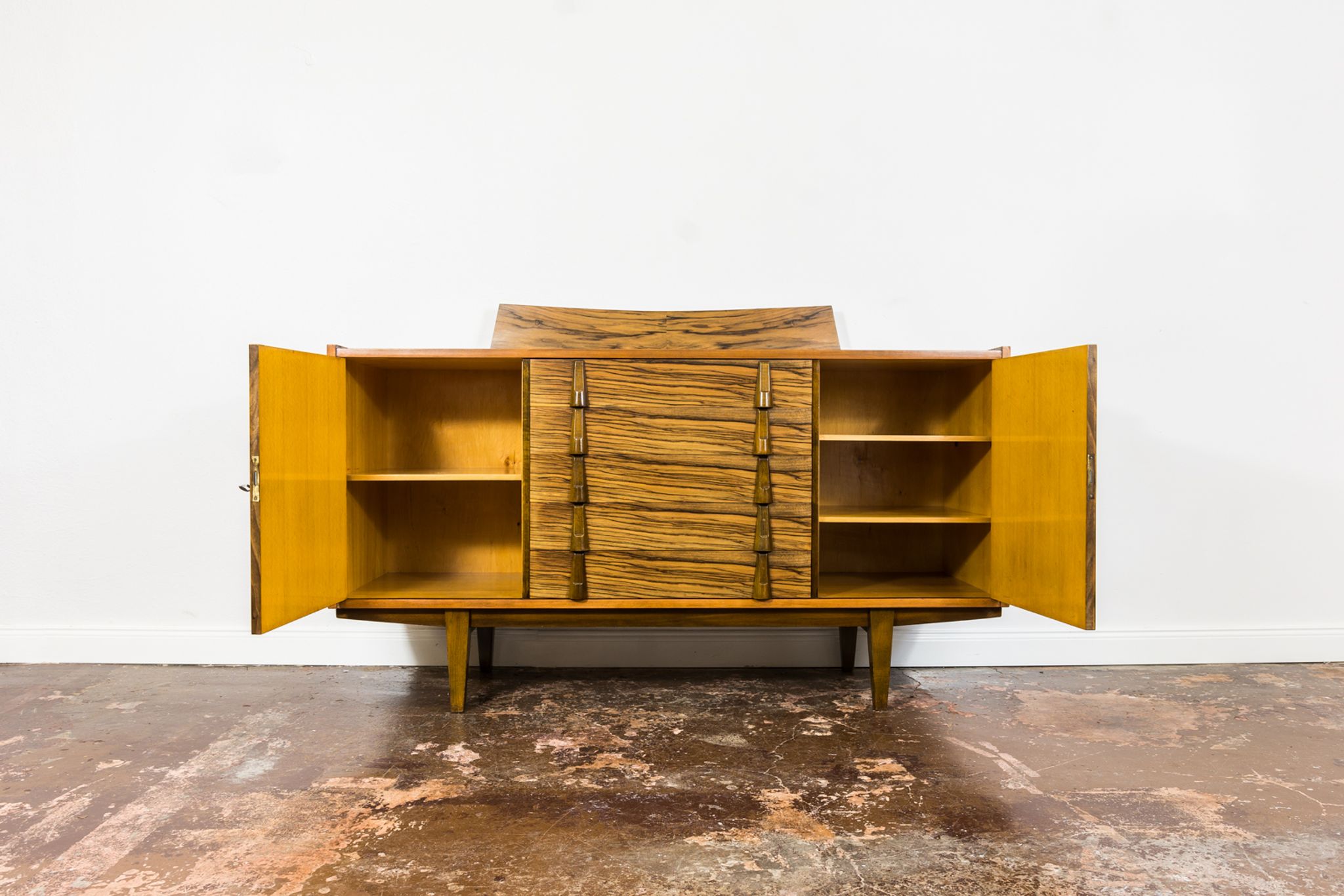 Sideboard by R. T. Hałas, Bydgoskie Fabryki Mebli, 1960's