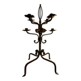 Chandelier fer forgé ancien