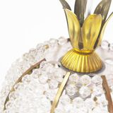 Petit Vintage pineapple pendant chandelier by Emil Stejnar for Rupert Nikoll