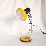 Articulated lamp in lacquered steel, Aluminor, France, 1980.