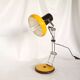 Lampe articulée en acier laqué, Aluminor, France, 1980