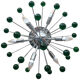 Murano glass flush mount