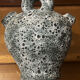 Mediterranean in glazed lava ceramic, France, 1970s.
