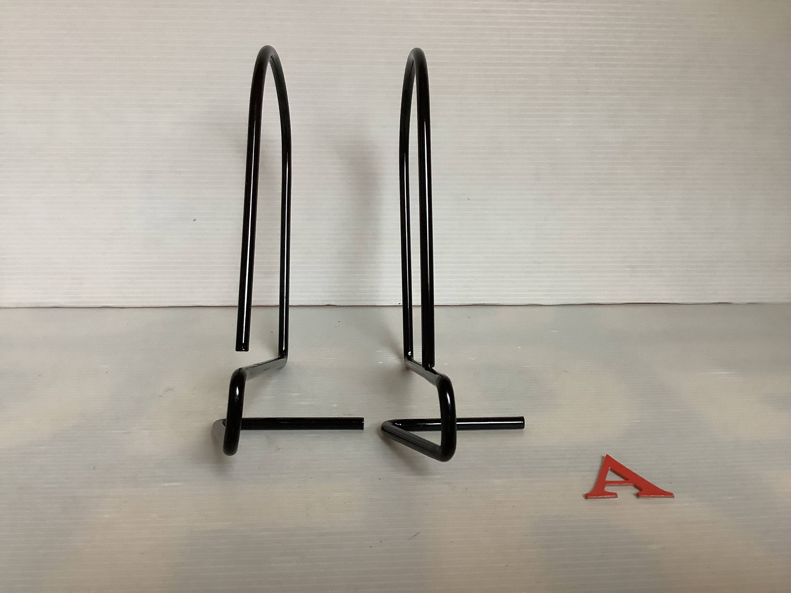 Paire de serre livres métal noir A