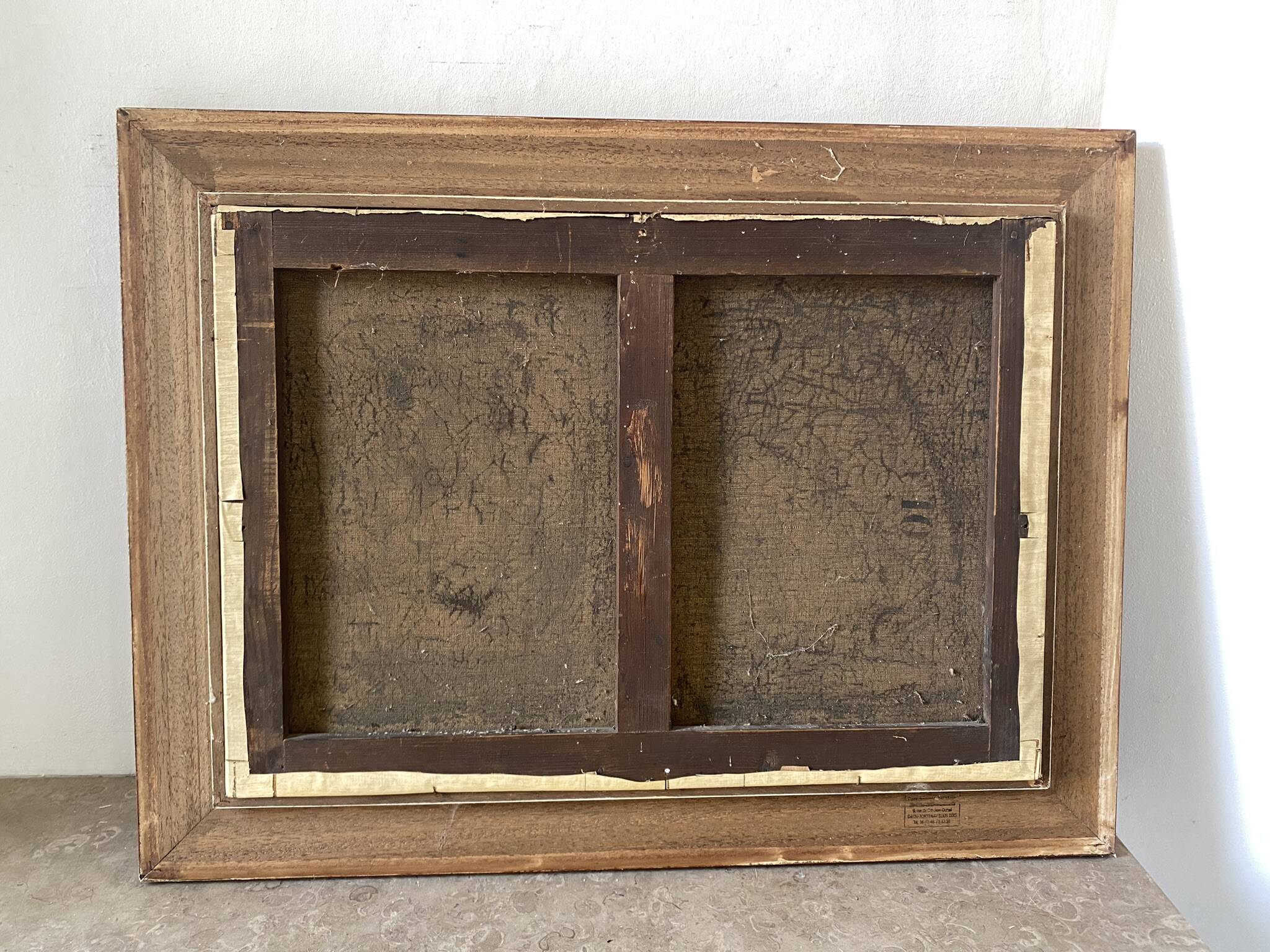 Landscape of houses by the lake