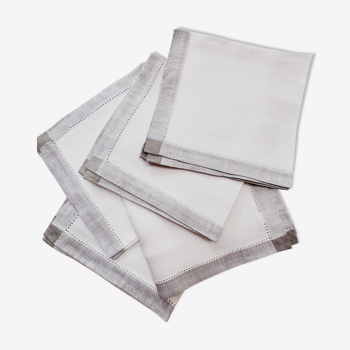 6 serviettes de table