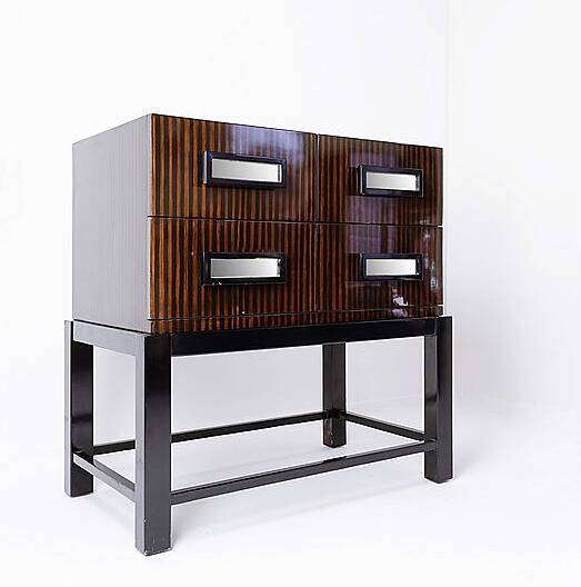 Small Macassart four drawers Cabinet