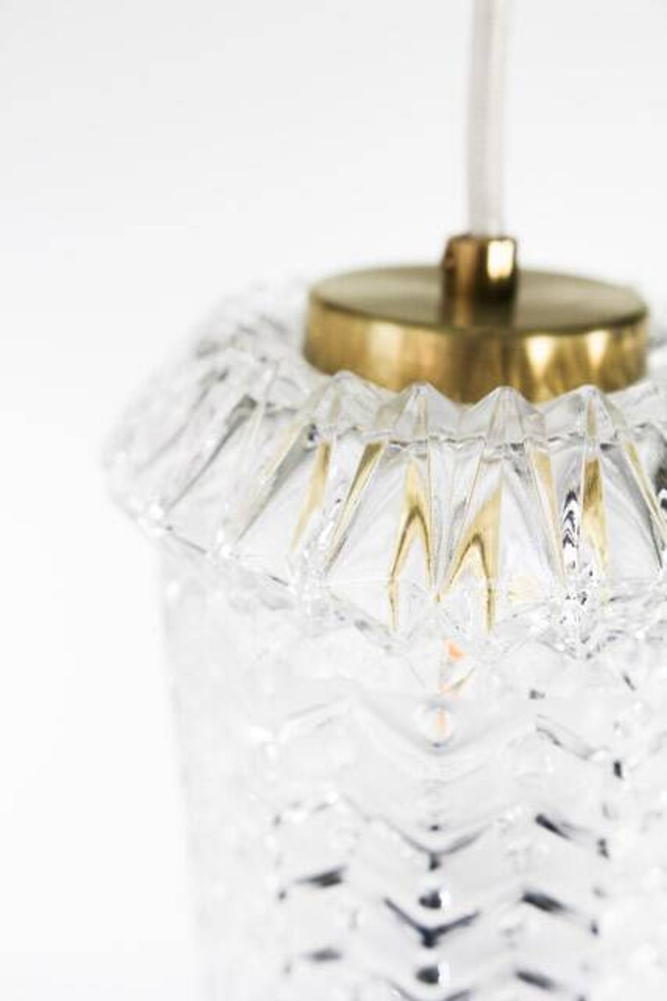 VICTORIA * Mid Century Modern Hanging Light * Rewired Light * Vintage Ceiling Lamp Fixture * Yugosla