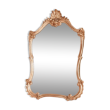 Miroir coquille dorée Louis XV