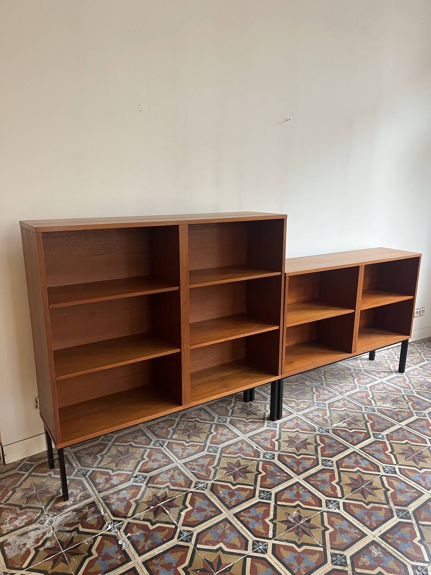 Modular highboards – Meurop, Pierre Guariche
