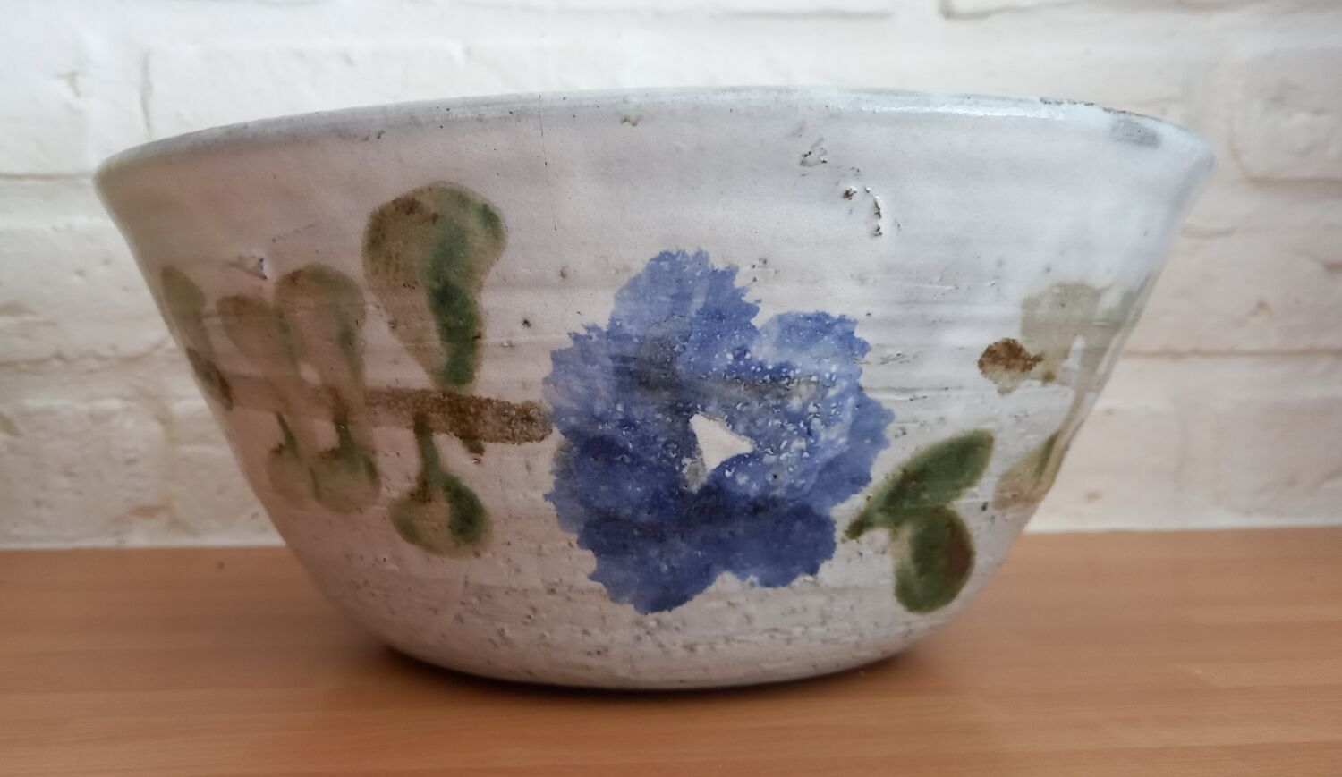 Ceramic salad bowl by Albert and Pyot Thiry in Vallauris