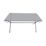 Coffee table by Jacques Adnet model X 1950