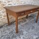 Oak farmhouse table