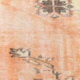 5x9 Peach Orange Antique Vintage Rug 166x263Cm SK 24342