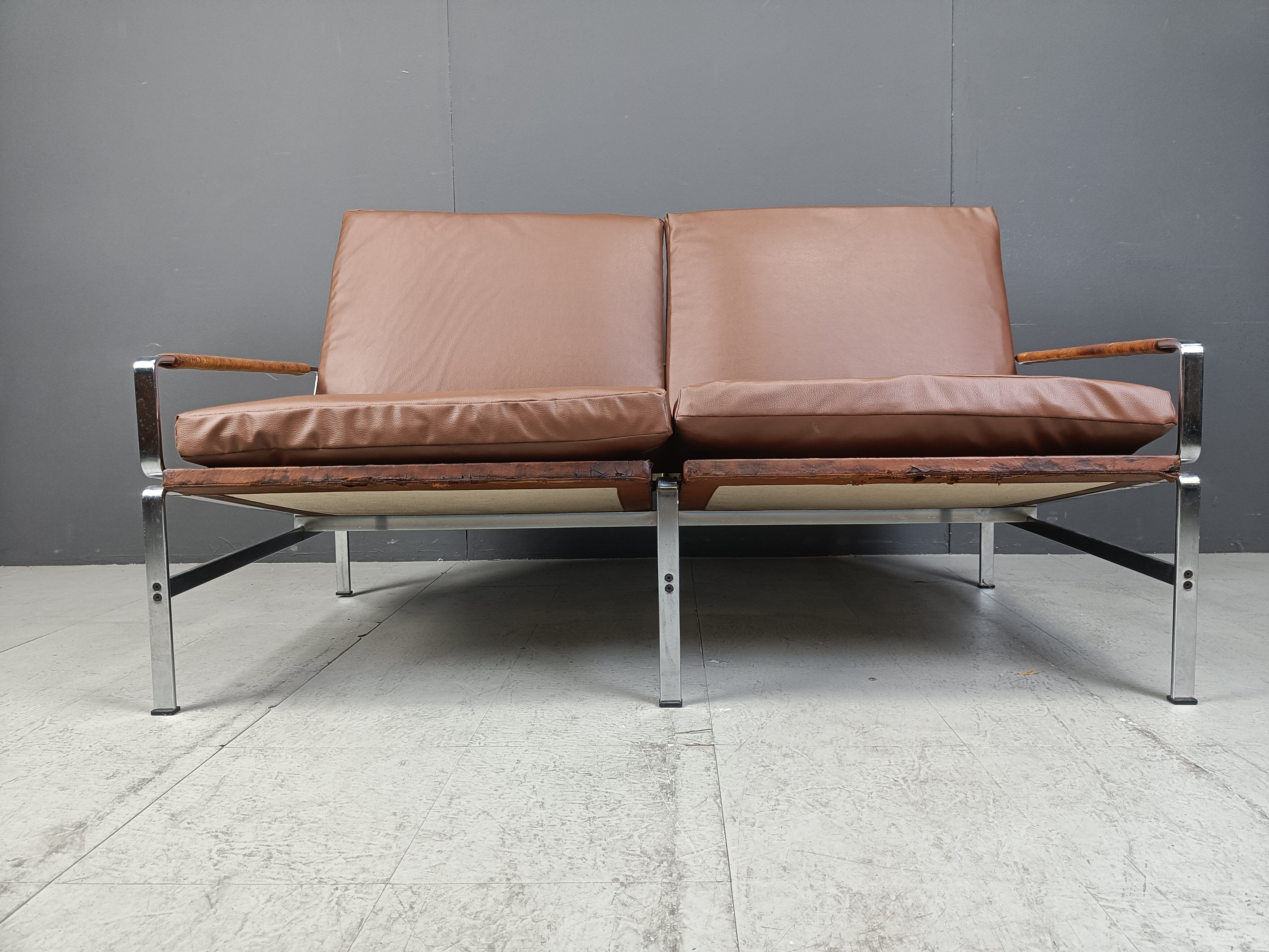 Vintage FK 6720 sofa by Fabricius & Kastholm for Kill International, 1960s