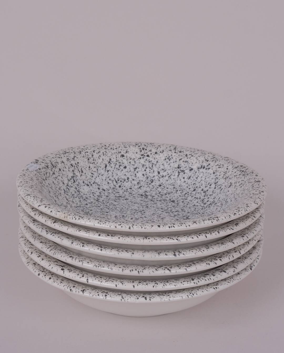 Speckled deep plates x6