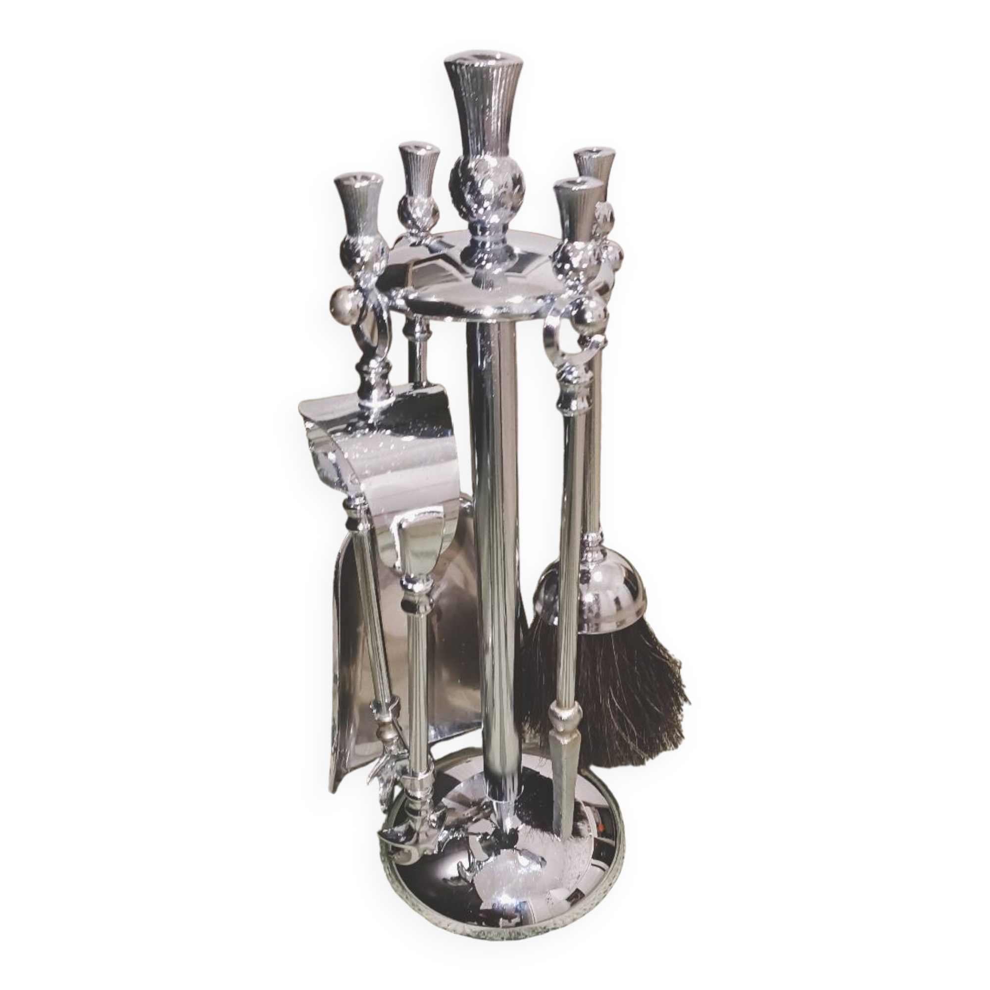 Old little fireplace servant