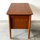 Teak Desk, Denmark 1960s/1970s, Vintage, Mid-C Modern