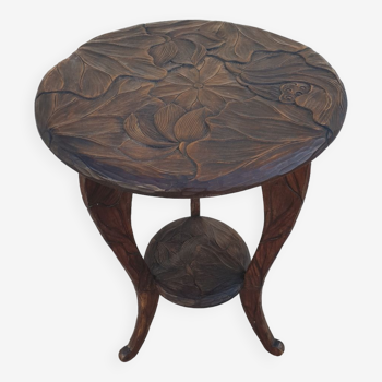 Art Nouveau pedestal table 1900