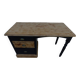 Three-drawer desk in solid pine – Completely revamped