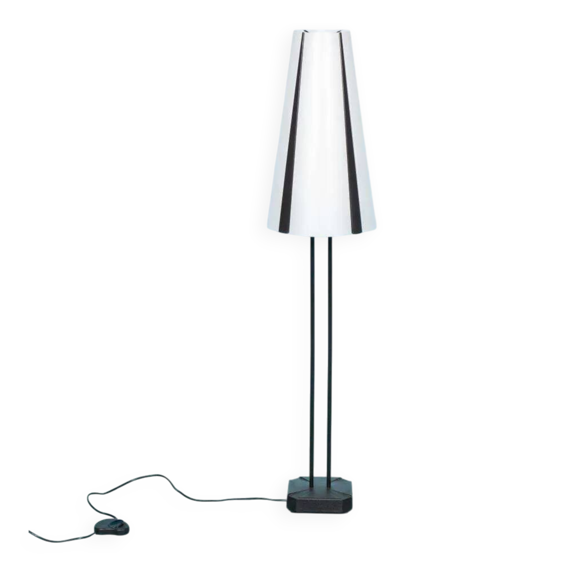 1980s IKEA floor lamp, Memphis Vistofta large floor lamp.
