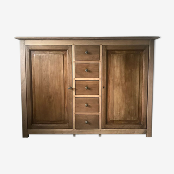 Buffet parisien bois brut