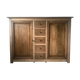Parisian buffet raw wood