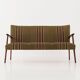 Teak sofa, Danish design, 1960s, production: Denmark