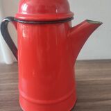 Vintage red coffee maker