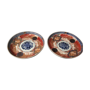 Duo d'assiettes chinoises
